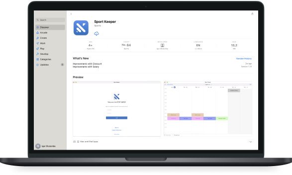 Sport Keeper CRM
